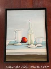 MaxSold Auction: Signed Still Life Oil Painting - Toronto (Ontario, Canada) PARTNER MANAGED Estate Sale Online Auction - La Rose Avenue