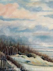 MaxSold Auction: Signed Watercolour Sand Dune Waterfront Painting - Toronto (Ontario, Canada) PARTNER MANAGED Estate Sale Online Auction - La Rose Avenue