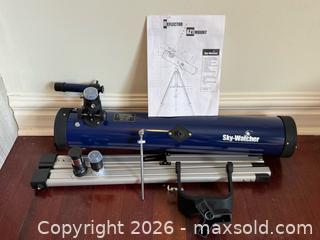 MaxSold Auction: Skywatcher Reflector AZ1 Mount Telescope + Lenses - Toronto (Ontario, Canada) PARTNER MANAGED Estate Sale Online Auction - La Rose Avenue