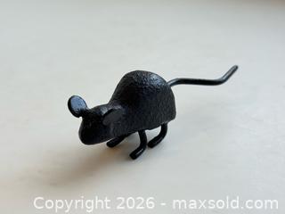 MaxSold Auction: Small Cast Iron Mouse Figurine - Toronto (Ontario, Canada) PARTNER MANAGED Estate Sale Online Auction - La Rose Avenue