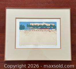 MaxSold Auction: “Spanish Morning”. Beach Scene Signed Lithograph  - Toronto (Ontario, Canada) PARTNER MANAGED Estate Sale Online Auction - La Rose Avenue