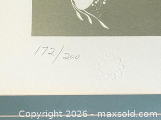 MaxSold Auction: Toller Cranston Canadian Signed Lithograph  - Toronto (Ontario, Canada) PARTNER MANAGED Estate Sale Online Auction - La Rose Avenue