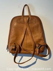 MaxSold Auction: Two Leather Backpack + Travel Bags in Brown + Black - Toronto (Ontario, Canada) PARTNER MANAGED Estate Sale Online Auction - La Rose Avenue