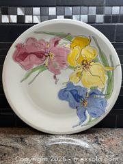 MaxSold Auction: Villeroy & Boch Floral Plate + Kissing Face Vase Planter - Toronto (Ontario, Canada) PARTNER MANAGED Estate Sale Online Auction - La Rose Avenue