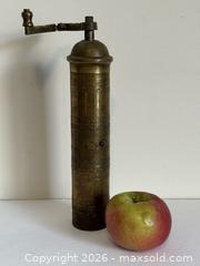 MaxSold Auction: Vintage Brass Turkish Coffee Grinder Pepper Mill - Toronto (Ontario, Canada) PARTNER MANAGED Estate Sale Online Auction - La Rose Avenue