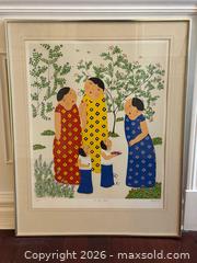 MaxSold Auction: Vintage John Lim Signed Serigraph “In The Garden” 1981 - Toronto (Ontario, Canada) PARTNER MANAGED Estate Sale Online Auction - La Rose Avenue