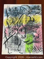MaxSold Auction: Vintage Marc Chagall Lithograph Mourlot  - Toronto (Ontario, Canada) PARTNER MANAGED Estate Sale Online Auction - La Rose Avenue
