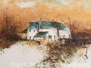 MaxSold Auction: Vintage Signed Limited Edition Lithograph - Toronto (Ontario, Canada) PARTNER MANAGED Estate Sale Online Auction - La Rose Avenue