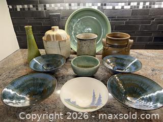 MaxSold Auction: Vintage Signed Pottery Bowls + More.  - Toronto (Ontario, Canada) PARTNER MANAGED Estate Sale Online Auction - La Rose Avenue