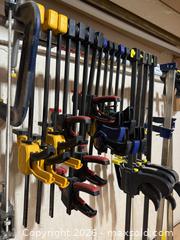 MaxSold Auction: Woodworking Tool Clamp Lot  - Toronto (Ontario, Canada) PARTNER MANAGED Estate Sale Online Auction - La Rose Avenue