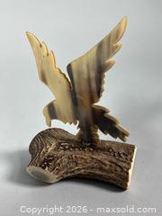 MaxSold Auction: 1950’s INDIGENOUS Handmade Beaver Quill/Birch Bark Box and Eagle Sculpture  - Toronto (Ontario, Canada) SELLER MANAGED Reseller Online Auction - Chesswood Drive