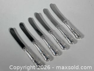 MaxSold Auction: (6) 6.5 inch BIRKS STERLING SILVER Butter Spreaders - Marked  - Toronto (Ontario, Canada) SELLER MANAGED Reseller Online Auction - Chesswood Drive