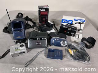 MaxSold Auction: Assorted Cameras and More - Toronto (Ontario, Canada) SELLER MANAGED Reseller Online Auction - Chesswood Drive
