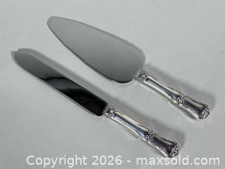 MaxSold Auction: BIRKS STERLING SILVER Cake Cutter and Cake Cutter - Marked - Toronto (Ontario, Canada) SELLER MANAGED Reseller Online Auction - Chesswood Drive