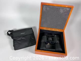 MaxSold Auction: CAPTURE OPTISAN Binoculars with Case and Bag  - Toronto (Ontario, Canada) SELLER MANAGED Reseller Online Auction - Chesswood Drive