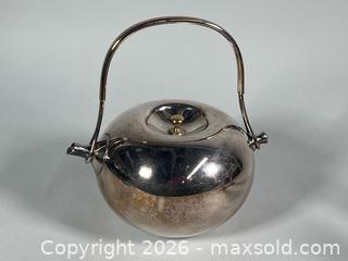 MaxSold Auction: MCM DANSK Vivianna Torun Bulow-Hubes Silver Plated/Brass Infuser Teapot and More - Toronto (Ontario, Canada) SELLER MANAGED Reseller Online Auction - Chesswood Drive
