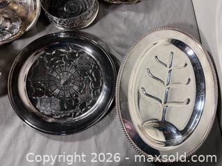 MaxSold Auction: Old/Vintage Silver Plated Servingware  - Toronto (Ontario, Canada) SELLER MANAGED Reseller Online Auction - Chesswood Drive