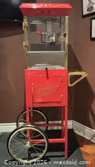 MaxSold Auction: Professional Working Popcorn Cart/Maker #CCP509 with Original Manual  - Toronto (Ontario, Canada) SELLER MANAGED Reseller Online Auction - Chesswood Drive