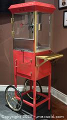 MaxSold Auction: Professional Working Popcorn Cart/Maker #CCP509 with Original Manual  - Toronto (Ontario, Canada) SELLER MANAGED Reseller Online Auction - Chesswood Drive