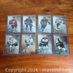MaxSold Auction: 17. 1998-1999 Be A Player Autograph NHL Hockey Cards (Hard Cover) | 8 Cards | Lot #3 - Toronto (Ontario, Canada) SELLER MANAGED Reseller Online Auction -  Crouse Road (STORAGE)