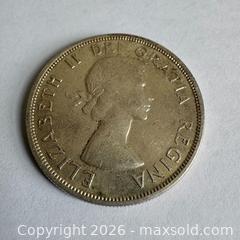 MaxSold Auction: 1957 Canadian 80% Sliver Dollar — Queen Elizabeth II  - Toronto (Ontario, Canada) SELLER MANAGED Reseller Online Auction -  Crouse Road (STORAGE)