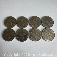 MaxSold Auction: 1971 Canadian $1 Dollar Coins (8 Coins) - Toronto (Ontario, Canada) SELLER MANAGED Reseller Online Auction -  Crouse Road (STORAGE)