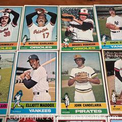MaxSold Auction: 1976 Topps Baseball Cards | 24 Cards | Lot #10 - Toronto (Ontario, Canada) SELLER MANAGED Reseller Online Auction -  Crouse Road (STORAGE)