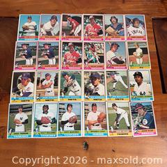 MaxSold Auction: 1976 Topps Baseball Cards | 24 Cards | Lot #11 - Toronto (Ontario, Canada) SELLER MANAGED Reseller Online Auction -  Crouse Road (STORAGE)
