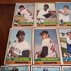 MaxSold Auction: 1976 Topps Baseball Cards | 24 Cards | Lot #13 - Toronto (Ontario, Canada) SELLER MANAGED Reseller Online Auction -  Crouse Road (STORAGE)