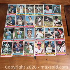 MaxSold Auction: 1976 Topps Baseball Cards | 24 Cards | Lot #16 - Toronto (Ontario, Canada) SELLER MANAGED Reseller Online Auction -  Crouse Road (STORAGE)