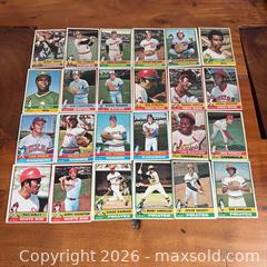 MaxSold Auction: 1976 Topps Baseball Cards | 24 Cards | Lot #2 - Toronto (Ontario, Canada) SELLER MANAGED Reseller Online Auction -  Crouse Road (STORAGE)