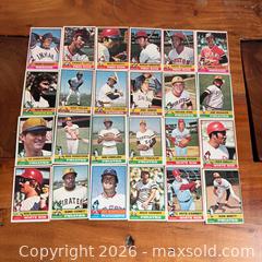 MaxSold Auction: 1976 Topps Baseball Cards | 24 Cards | Lot #3 - Toronto (Ontario, Canada) SELLER MANAGED Reseller Online Auction -  Crouse Road (STORAGE)