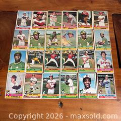 MaxSold Auction: 1976 Topps Baseball Cards | 24 Cards | Lot #7 - Toronto (Ontario, Canada) SELLER MANAGED Reseller Online Auction -  Crouse Road (STORAGE)