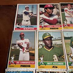 MaxSold Auction: 1976 Topps Baseball Cards | 24 Cards | Lot #7 - Toronto (Ontario, Canada) SELLER MANAGED Reseller Online Auction -  Crouse Road (STORAGE)