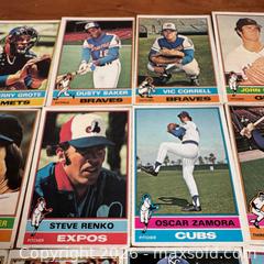 MaxSold Auction: 1976 Topps Baseball Cards | 24 Cards | Lot #9 - Toronto (Ontario, Canada) SELLER MANAGED Reseller Online Auction -  Crouse Road (STORAGE)