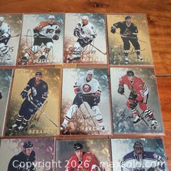 MaxSold Auction: 1998-1999 Be A Player Autograph NHL Hockey Cards | 21 Cards |  - Toronto (Ontario, Canada) SELLER MANAGED Reseller Online Auction -  Crouse Road (STORAGE)