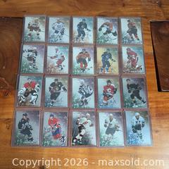MaxSold Auction: 1998-1999 Be A Player Autograph NHL Hockey Cards (Hard Cover) | 20 Cards | Lot #1  - Toronto (Ontario, Canada) SELLER MANAGED Reseller Online Auction -  Crouse Road (STORAGE)