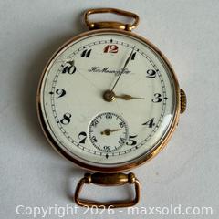 MaxSold Auction: Antique Henry Moser & Co Watch Gold Filled  - Toronto (Ontario, Canada) SELLER MANAGED Reseller Online Auction -  Crouse Road (STORAGE)
