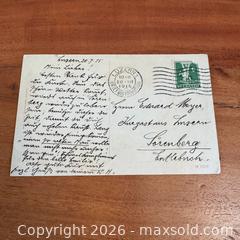 MaxSold Auction: Antique Post Card Scary/Unusual Face Hochwasser In Luzern, 1910  - Toronto (Ontario, Canada) SELLER MANAGED Reseller Online Auction -  Crouse Road (STORAGE)