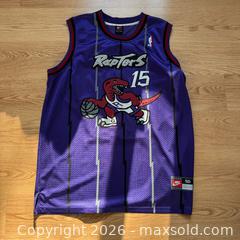 MaxSold Auction: Vintage 90s Nike NBA Vince Carter Toronto Raptors #15 Basketball Jersey - Toronto (Ontario, Canada) SELLER MANAGED Reseller Online Auction -  Crouse Road (STORAGE)