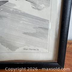 MaxSold Auction: Vintage German Air Service “Fokker D.VII Scout” Print Signed by Peter Mossman, 1976  - Toronto (Ontario, Canada) SELLER MANAGED Reseller Online Auction -  Crouse Road (STORAGE)