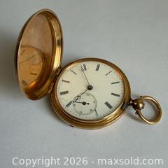 MaxSold Auction: Vintage Gold Filled Geneve 15 Rubis Ancre Pocket Watch  - Toronto (Ontario, Canada) SELLER MANAGED Reseller Online Auction -  Crouse Road (STORAGE)