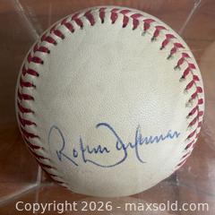MaxSold Auction: Vintage Signed Roberto Alomar & Mark Whiten Toronto Blue Jays Baseball  - Toronto (Ontario, Canada) SELLER MANAGED Reseller Online Auction -  Crouse Road (STORAGE)