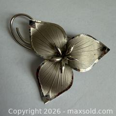MaxSold Auction: Vintage Sterling Sliver Floweriest “Bond Boyd” Modernist Brooch - Toronto (Ontario, Canada) SELLER MANAGED Reseller Online Auction -  Crouse Road (STORAGE)