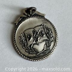 MaxSold Auction: Vintage Sterling Sliver Port Colborne ‘Festival of Music’ Necklace Pendant  - Toronto (Ontario, Canada) SELLER MANAGED Reseller Online Auction -  Crouse Road (STORAGE)