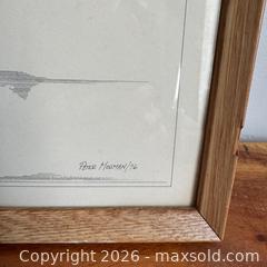MaxSold Auction: Vintage United States Air Service Print “Spad S.XIII C.1 Scout” Print Signed by Peter M - Toronto (Ontario, Canada) SELLER MANAGED Reseller Online Auction -  Crouse Road (STORAGE)