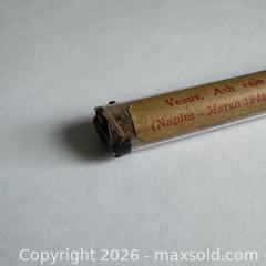 MaxSold Auction: WW2 Solider Souvenir Ash Rain Mount of Vesuvius, March 1944 Italy  - Toronto (Ontario, Canada) SELLER MANAGED Reseller Online Auction -  Crouse Road (STORAGE)