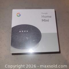 MaxSold Auction: Google Home Mini Smart Speaker – Brand New in Box - Tillsonburg (Ontario, Canada) SELLER MANAGED Reseller Online Auction -  Wilson Avenue