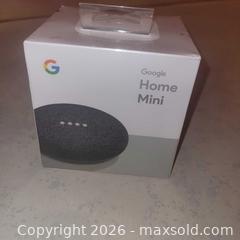 MaxSold Auction: Google Home Mini Smart Speaker – Brand New in Box - Tillsonburg (Ontario, Canada) SELLER MANAGED Reseller Online Auction -  Wilson Avenue