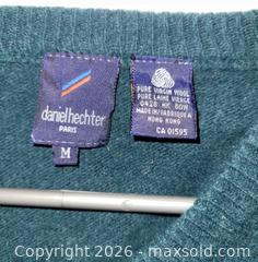MaxSold Auction: Lot of 5 Vintage Men’s Wool Knit Sweaters – Daniel Hechter, Sears, Byford – M-XL - Tillsonburg (Ontario, Canada) SELLER MANAGED Reseller Online Auction -  Wilson Avenue